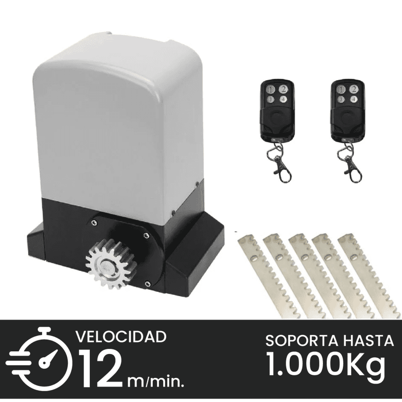 Motor para Portón Corredera 220V