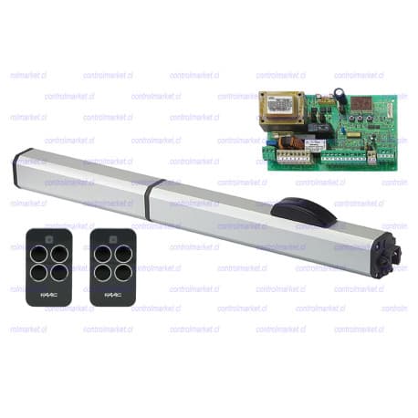 Kit doble motor 400 SBS para portón de dos hojas c/u 7 mt